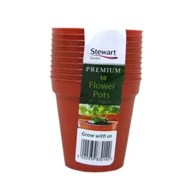Image of Altuna 4830014 Cylinders Multi Pack 10 3 inches Terracotta