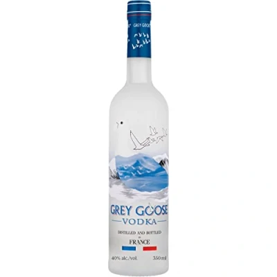 Image of GREY GOOSE Premium French Vodka, 40% ABV, 35cl / 350ml, Made from The Finest Single Origin Wheat &amp; Natural Spring Water