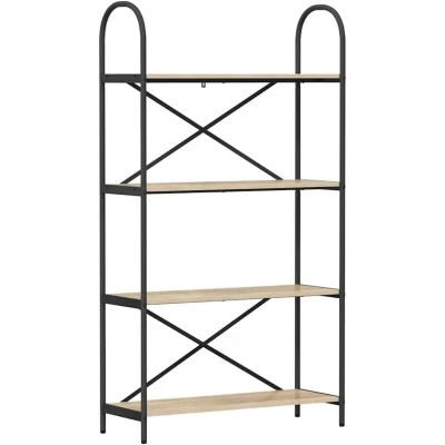 Image of vidaXL Bookshelf Sonoma oak 80 x 30 146 cm Engineered wood