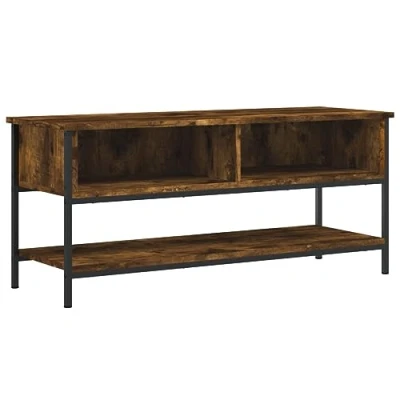 Image of vidaXL TV Cabinet Unit Sideboard Media Console Smoked Oak Engineered Wood