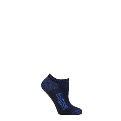 Image of Women&#039;s 1 Pair Blueguard Trainer Socks Navy 4 8 Ladies