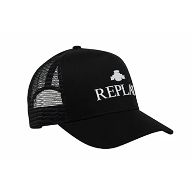 Image of Replay Ax4316 Baseball Cap, 098 Black, One Size