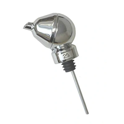 Image of Ball Pourer Chrome 25ml Spirit Pourer, Shot Bar Pour a Measure Every Time
