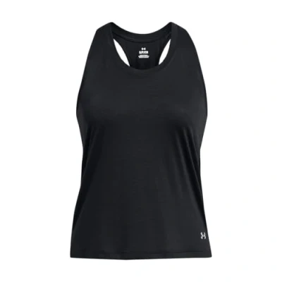 Image of Under Armour Launch Singlet Top, Women&#039;s, Size: Medium, Black