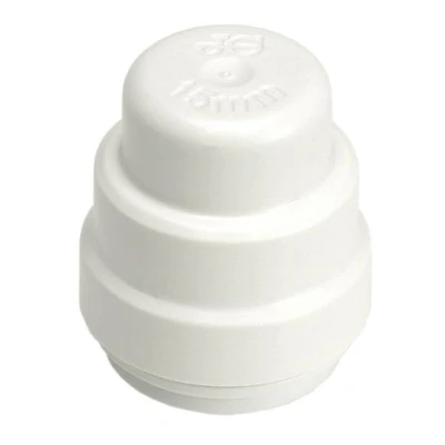 Image of JG Speedfit Stop End Push Fit White 15mm PSE4615W L