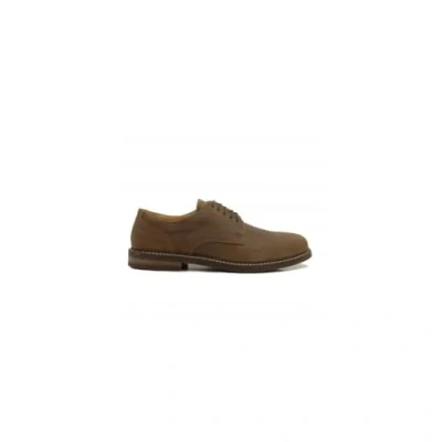 Image of Loake Franklin Brown Oiled Nubuck Leather Mens Lace Up Derby Shoes 9