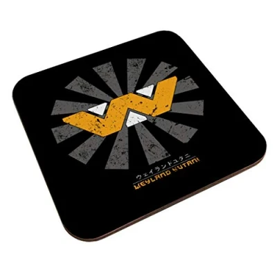 Image of Weyland Yutani Retro Japanese Alien Design Coaster
