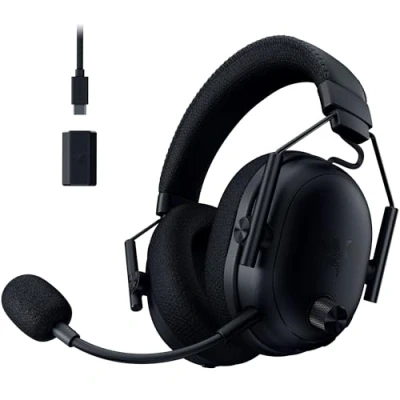 Image of Razer BlackShark V3 Pro Wireless ANC Esports Headset Active Noise Cancellation Drivers 50mm Detachable HyperClear Mic HyperSpeed 2,4 GHz &amp; Bluetooth FPS PC/Mac Black