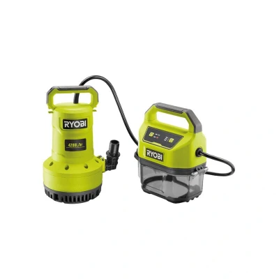 Image of Ryobi RY18SPA 0 18V ONE+ Cordless Submersible Pump (Bare Tool) Green