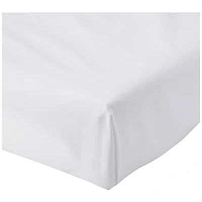 Image of Helena Springfield Plain Dye Fitted Sheet 36cm Deep Double White