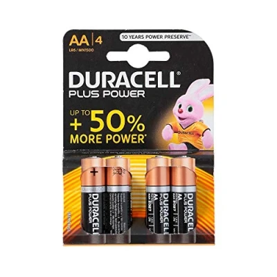 Image of Blister 4 Pieces Aa Batteries Duracell