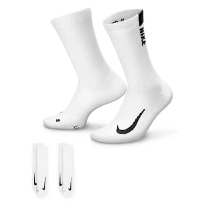 Image of Nike Performance 2 PACK Sports socks, Size: 11 14.5, White/black