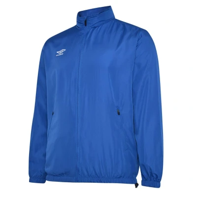 Image of Umbro Mens Club Essential Light Waterproof Jacket (Royal Blue) Size Large