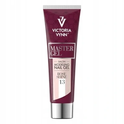 Image of Victoria Vynn Master Gel UV/LED Nail Modelling Acrylic Builder for Manicure Extensions (13 Rose Shine, 60g)