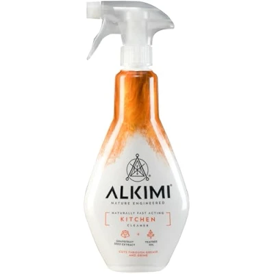 Image of ALKIMI Kitchen Cleaner Spray, 500ml Nature Engineered Degreaser Spray with Anti Microbial, Septic and Fungal Properties Powerful Natural Cleaning