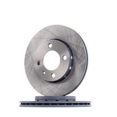 Image of 6N0615301F Brake disc FEBI BILSTEIN 09462 Front Axle 239mm 18mm 4 Hole 100mm internally vented Coated VOLKSWAGEN: Lupo / 3L, Polo III Hatchback
