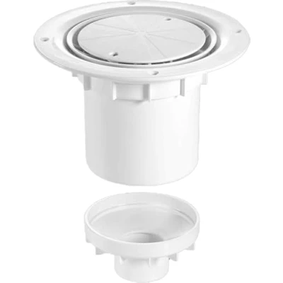 Image of McAlpine TSG2WH Vertical Outlet Shower Gulley (White)