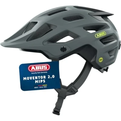 Image of ABUS MTB Helmet Moventor 2.0 MIPS, Impact Protection for Off Road Use, All Mountain Helmet, Unisex Adult