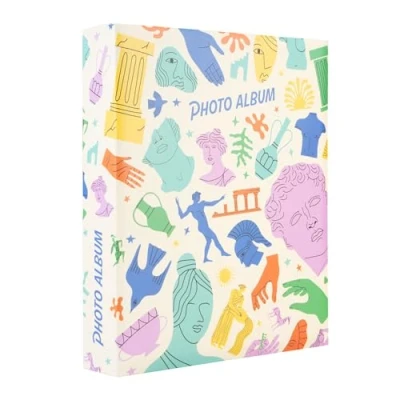 Image of Grupo Erik Photo Album Art Lover Book with 200 Pockets 13x20 cm, Slip In Albums, Memory Book, Large Album, Gifts, Family Gifts