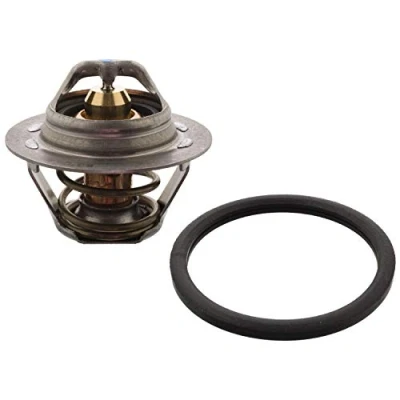 Image of 2120000Q0A Engine thermostat FEBI BILSTEIN 104794 83C with seal RENAULT: Kangoo I, MEGANE 1 Coach, 1, DACIA: SANDERO 2