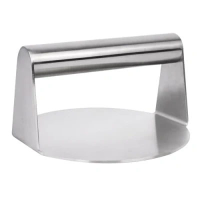 Image of Mallez Smash Burger Press, 5.5 inch Food Grade 304 Stainless Steel Hamburger Heavy Duty for Flat Top Griddle Grill Cooking Steaks BBQ Sandwich