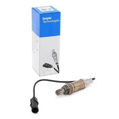 Image of 25106073, 25162012, 25162753, 25164596, 96335925 Lambda sensor DELPHI ES10966 12B1 Finger probe, Unheated VAUXHALL: Astra Mk4 CC, Corsa Mk2