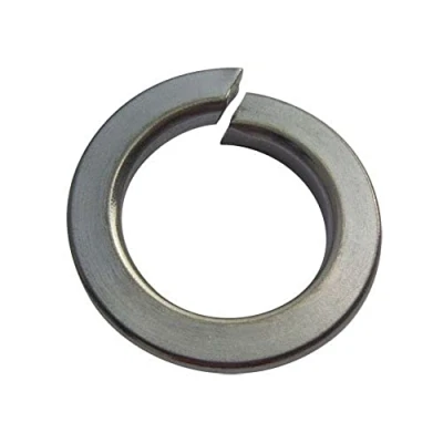 Image of Merriway BH02474 (30 Pcs) Split Lock Spring Washer, Steel M5 (3/16 inch) Pack of 30 Pieces