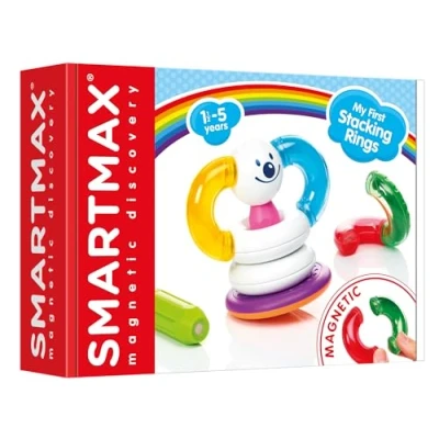 Image of SMARTMAX My First Stacking Rings, Magentic Discovery Set, 1.5 5 Years