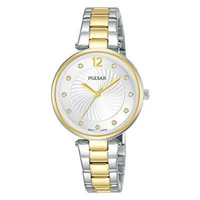 Image of PULSAR Women Analogue Quartz Watch with Metal Strap PH8492X1