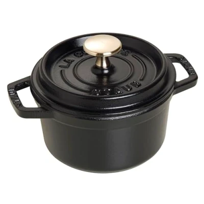 Image of Staub Casserole Cocotte Black ø 14 cm / 800 ml