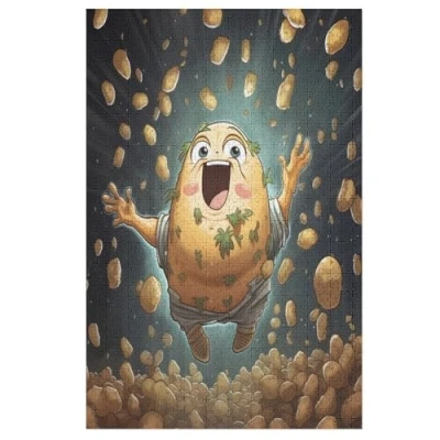 Image of 1000 Piece Jigsaw Puzzles for Adults Vegetable Potatoes Challenge Toy Pieces （78x53cm）