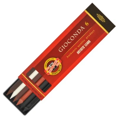 Image of KohINoor Gioconda 5.6 mm, Set of 6 Leads for Artists&#039; drawing. 4869/III