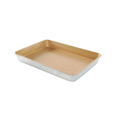 Image of Nordic Ware Naturals Aluminum NonStick High Side Sheet Cake Pan