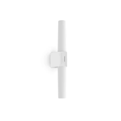 Image of Nordlux Helva Double Basic LED bathroom wall light, white