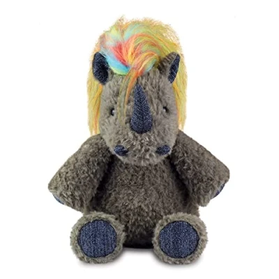 Image of Aurora, 61530, Luxe Boutique Azari Rhino 10In, Soft Toy, Grey