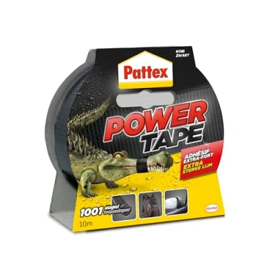 Image of Pattex Power Tape black roll 10 Meters
