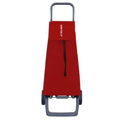 Image of ROLSER Jet Casual Daypack Bag Organiser 2 Wheel Shopping Trolley ,Red, 97 cm