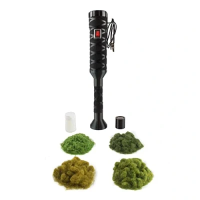 Image of WWScenics Pro Grass Detailer Static Applicator Starter Kit Railway Modelling Diorama Flocking Machine
