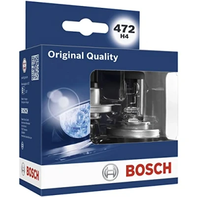 Image of Bosch 472 (H4) Pure Light Headlight Bulbs 12 V 60/55 W P43t 2