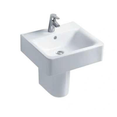 Image of Ideal Standard Concept Cube Pedestal Washbasin 500mm E788101