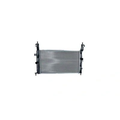 Image of 1300413, 1300496, 13181074, 13303637 Engine radiator NRF 58436A Aluminium 612mm 360mm 24mm Mechanically jointed cooling fins VAUXHALL: Meriva Mk1