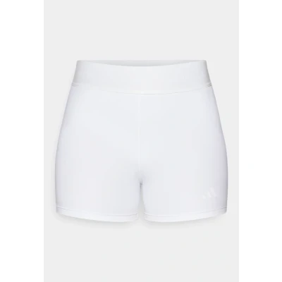Image of adidas Performance Techfit STAY IN PLAY Short Leggings Leggings, Women&#039;s, Size: XLx5&quot;, White