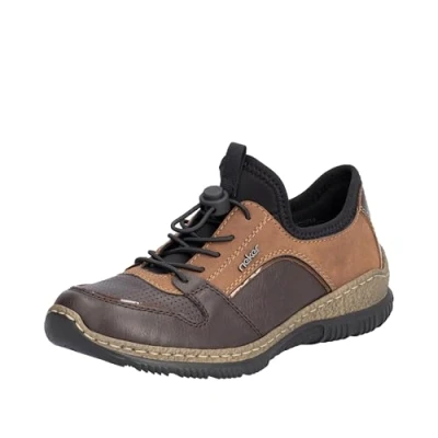 Image of Rieker Women&#039;s N3294 Loafer, Brown, 6 UK