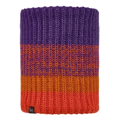 Image of Buff Kids Purple Sibylla Knitted &amp; Fleece Neckwarmer