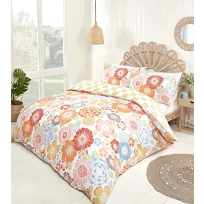 Image of Rapport Home Hippy Floral Duvet Set (Double)