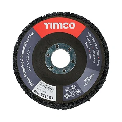 Image of 2x TIMCO Set of Nylon Stripping &amp; Preparation Discs 231230