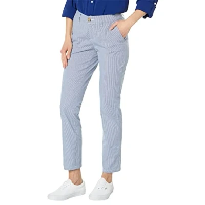 Image of Tommy Hilfiger Women&#039;s Hampton Chino Pant Stripe