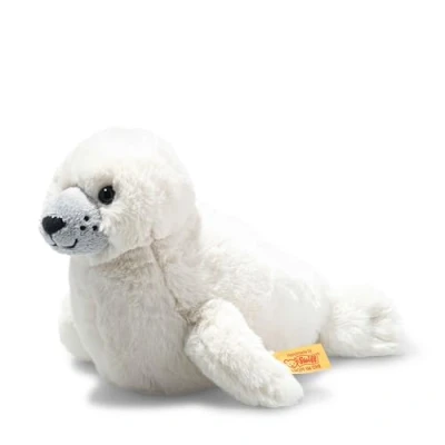 Image of Steiff 063886 Animals Soft Cuddly Friends Aro howler, Whisper White, 20 cm