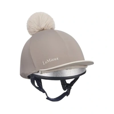 Image of LeMieux Pom Hat Silk Detachable (Peony/Blossom)