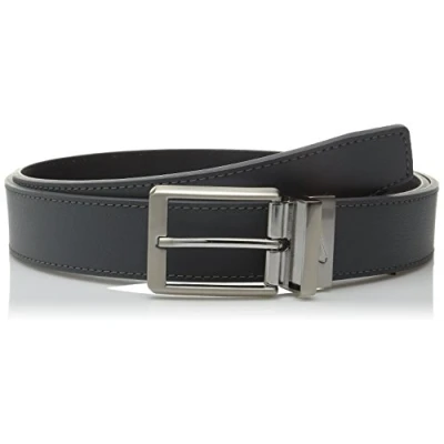 Image of NIKE Men&#039;s Core Reversible Belt, White/Black, 34